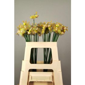 Tavaszi Méhecskés betűző - Sárga 6x50 cm