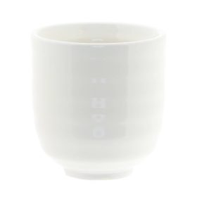 Ruby Mini kerámia kaspó  - Fehér 6x6 cm