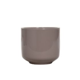 Bari kerámia kaspó - Barna 13 x12 cm