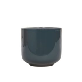 Bari kerámia kaspó - Kék 13 x12 cm