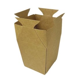 Topaze papír display - Barna 9x9x20 cm