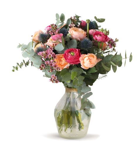 Rapidup csokor alá víztartó - Átlátszó 14 cm /Víztartó/