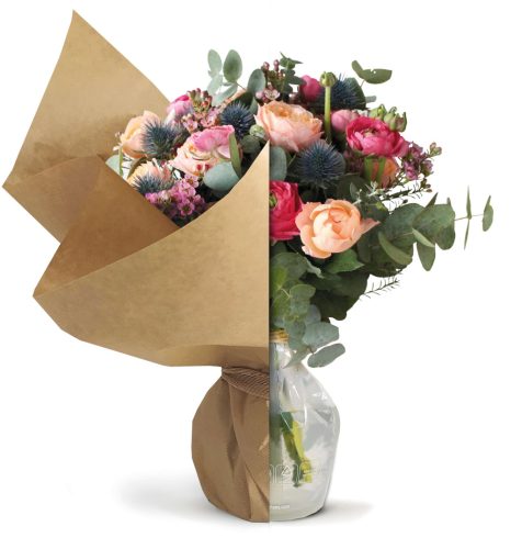 Rapidup csokor alá víztartó - Átlátszó 14 cm /Víztartó/