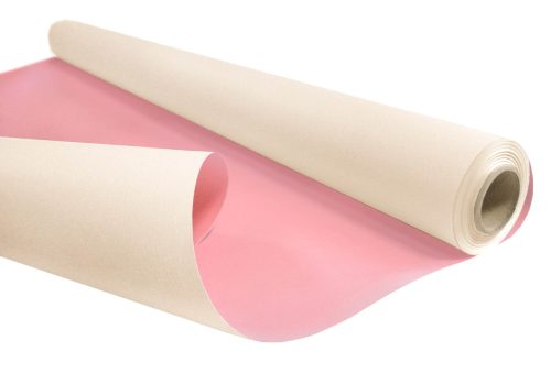 DUO PASTEL  papír tekercs - Beige/Pink 0,8x40 m