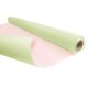 DUO PASTEL  papír tekercs - Green/Pink 0,8x40 m