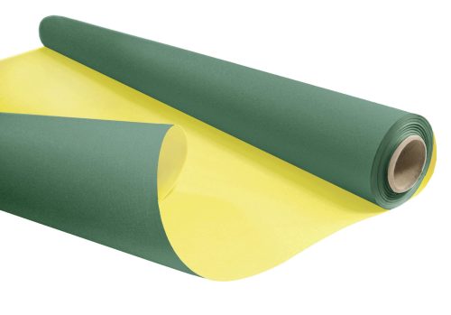 DUO PASTEL  papír tekercs - Green/Yellow 0,8x40 m