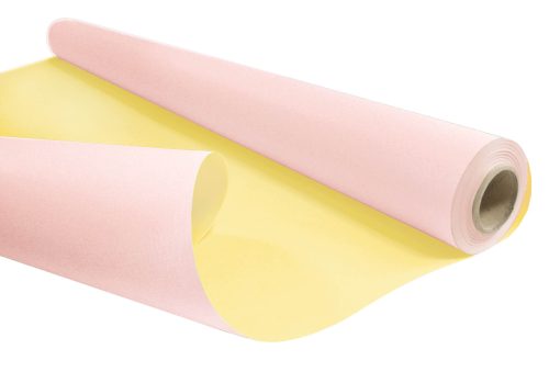 DUO PASTEL  papír tekercs - Pink/Yellow 0,8x40 m