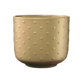 Baku Glamour kerámai kaspó - Arany 13x15 cm