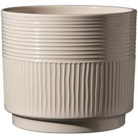 Nari Sabi kerámia kaspó - Krém 13x12 cm