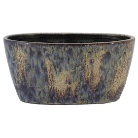 Ortigo ovális kerámia tál - Lila 32x15x15 cm