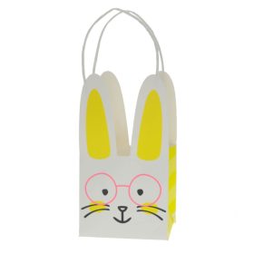 Nyuszi Füles tasak - Sárga 12x22 cm