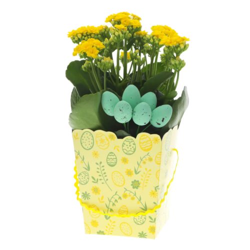 Florine Húsvéti füles táska - Sárga 12x10x13 cm