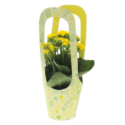 Florine Húsvéti füles táska - Sárga 12x13x30 cm
