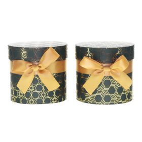 Lumis X-Mas kalapdoboz (Bélelt) - Zöld 13x13 cm