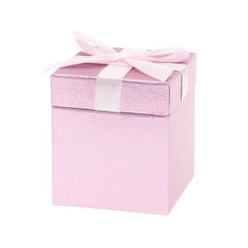 Love Metál ajándékdoboz - Rózsaszín 10x10 cm