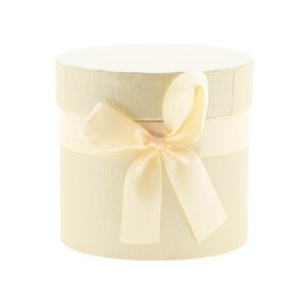 Posh Luxury kalapdoboz - Krém 13x12 cm