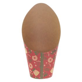 Tasty Christmas papír display - Piros 10x15 cm