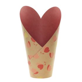 "Daisylove" papír display - Piros 13x12 cm