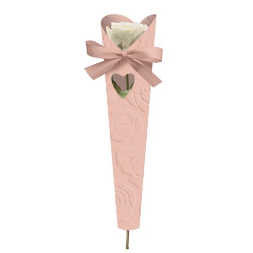 Serenade rózsa tartó box - Rózsaszín 48x8x3 cm